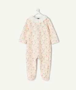 Pyjama coton bébé fille coton imprimé fleuri