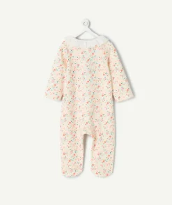 Pyjama coton bébé fille coton imprimé fleuri