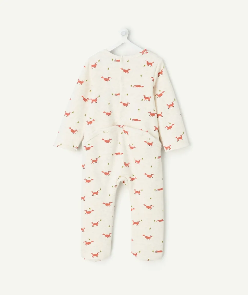Pyjama coton bébé garçon imprimé renards