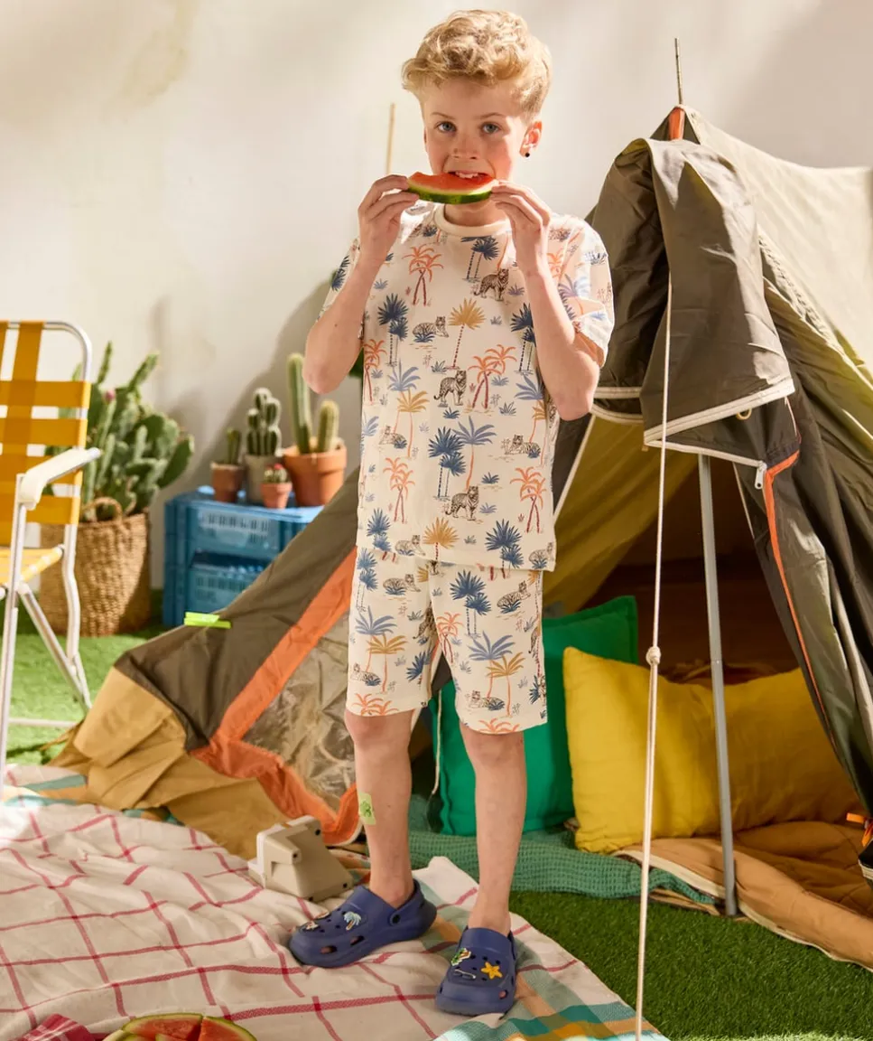 Pyjama léger garçon imprimé