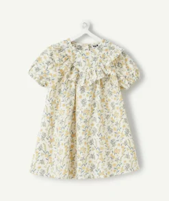 Robe avec bloomer bébé fille imprimé floral
