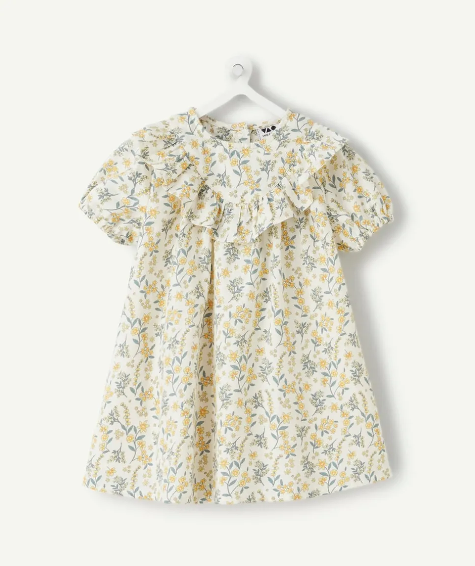 Robe avec bloomer bébé fille imprimé floral