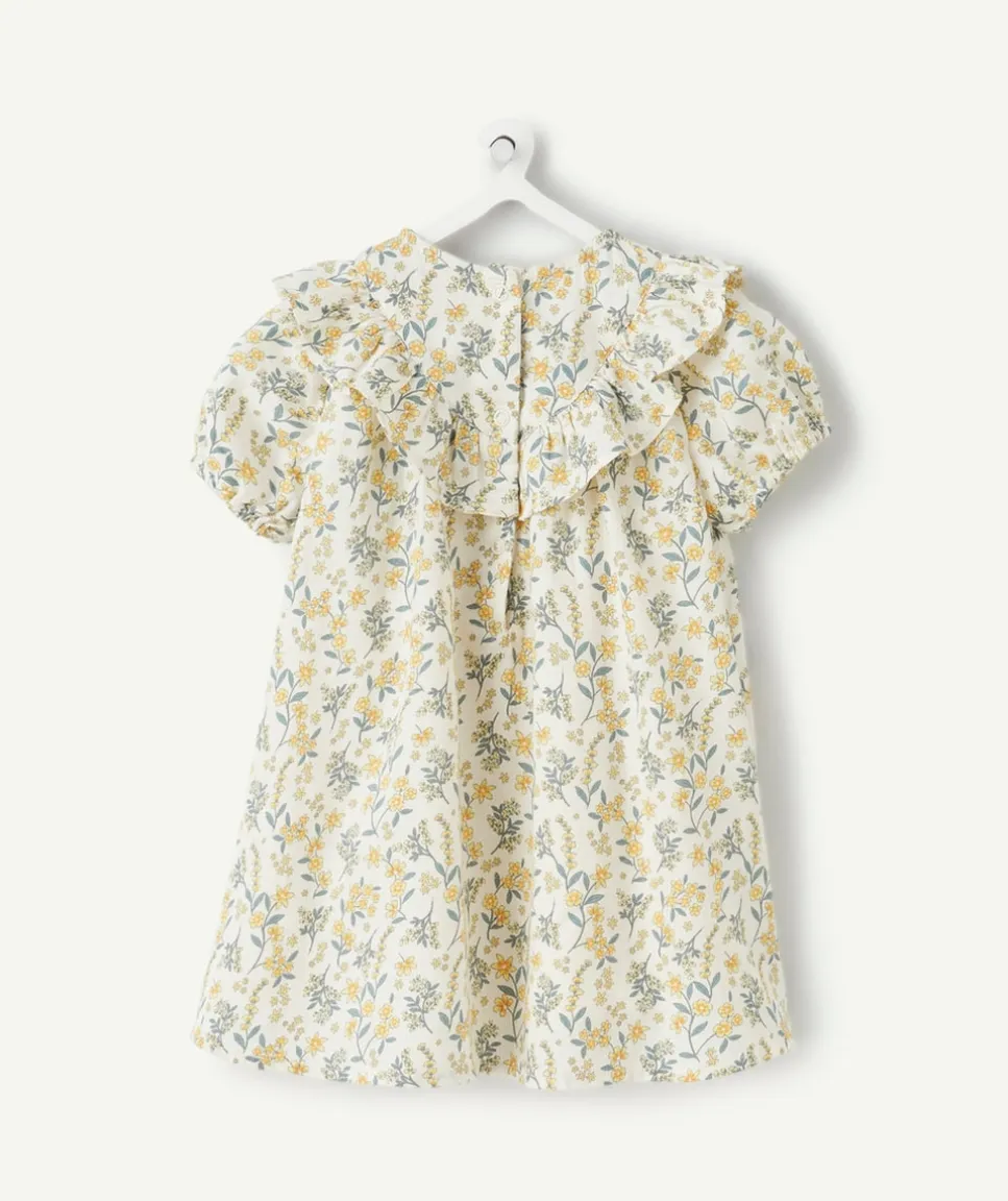 Robe avec bloomer bébé fille imprimé floral