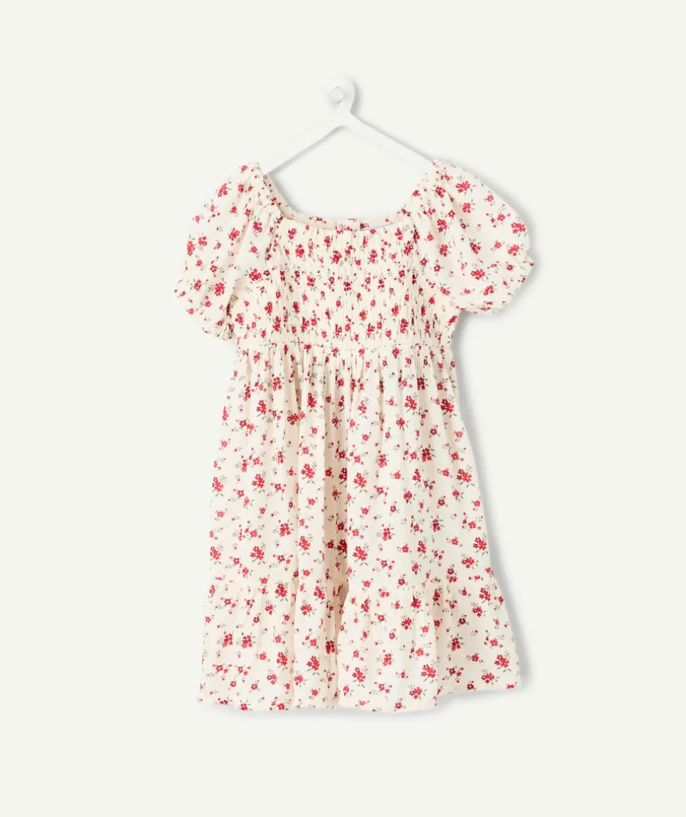 Robe bébé fille imprimée fleurs