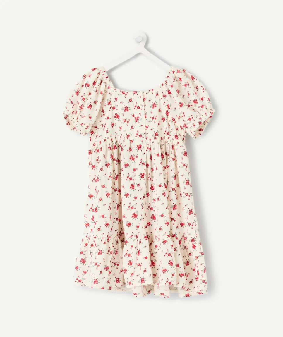 Robe bébé fille imprimée fleurs