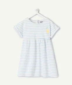 Robe bébé fille rayée
