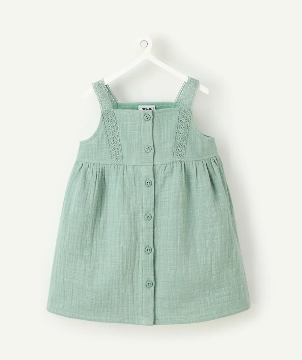 Robe bébé fille verte