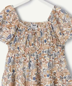 Robe fille imprimée à fleurs