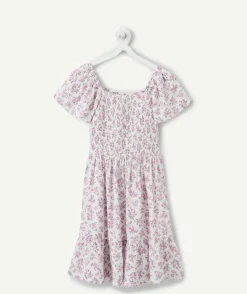 Robe fille imprimé fleuri