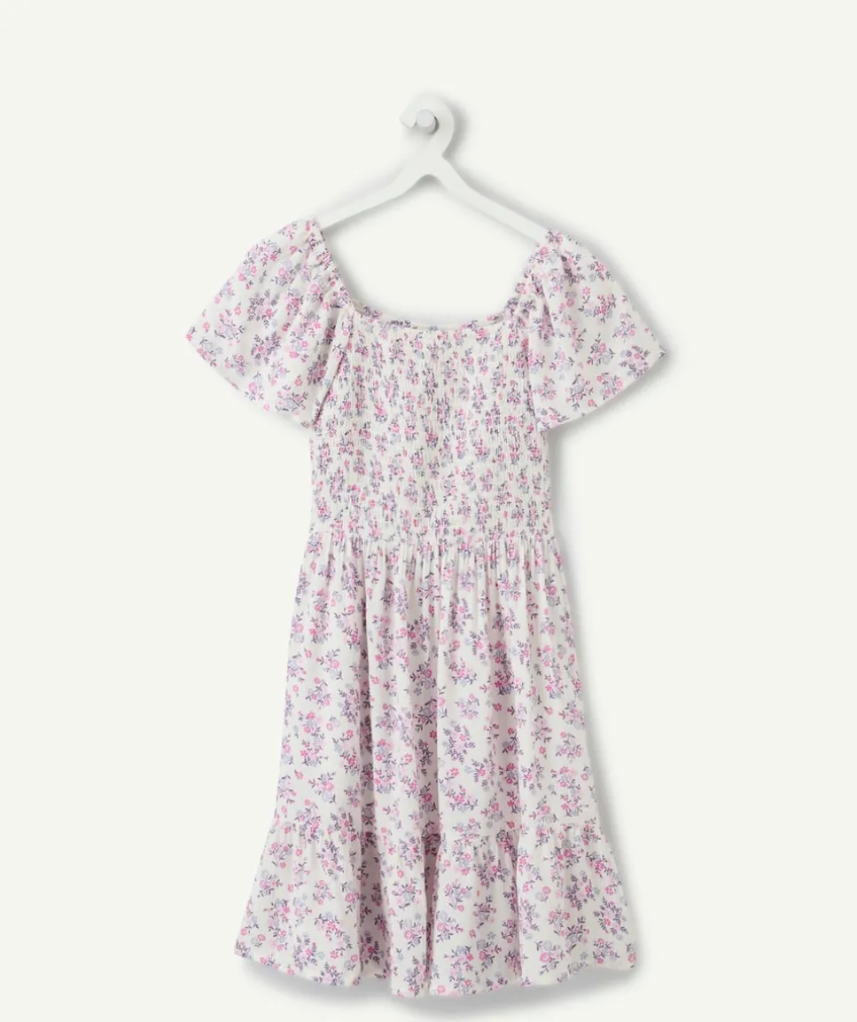 Robe fille imprimé fleuri