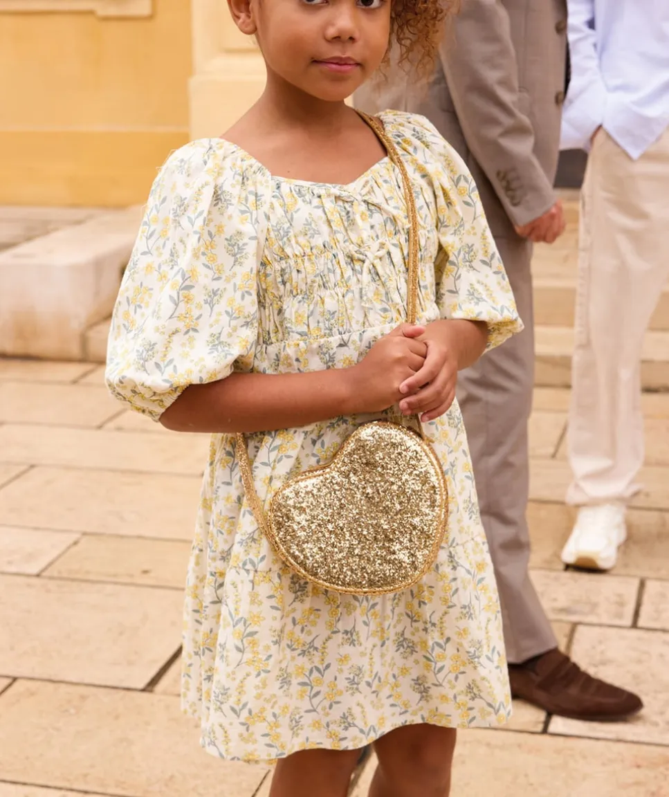 Robe fille imprimé floral