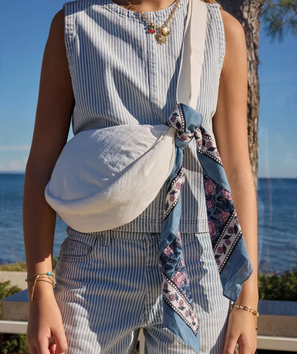 Sac banane fille blanche