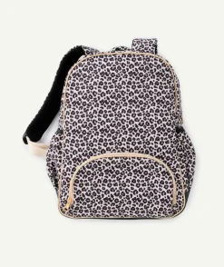 Sac à dos fille imprimé léopard fantaisie