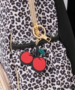 Sac à dos fille imprimé léopard fantaisie