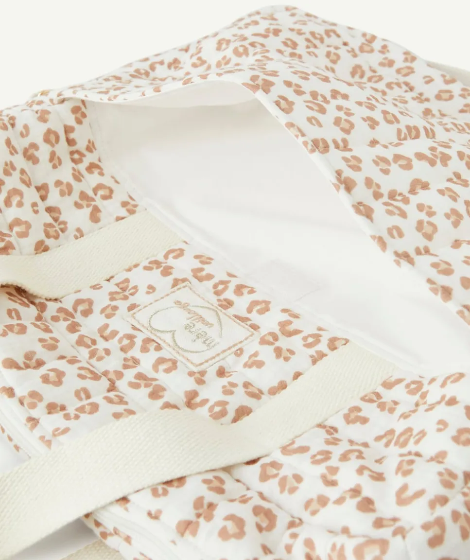 Sac à langer imprimé léopard
