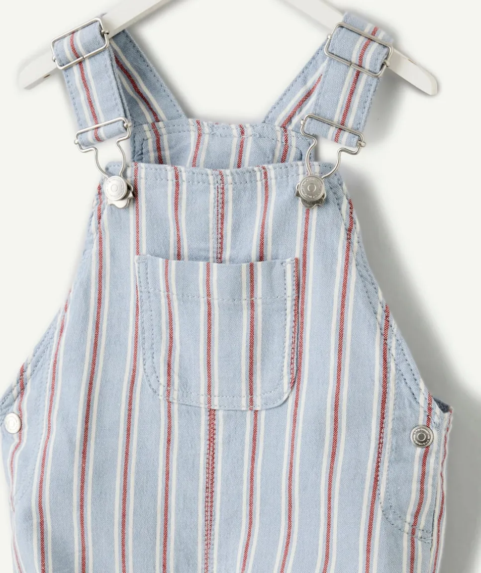 Salopette bébé garçon rayée