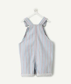 Salopette bébé garçon rayée
