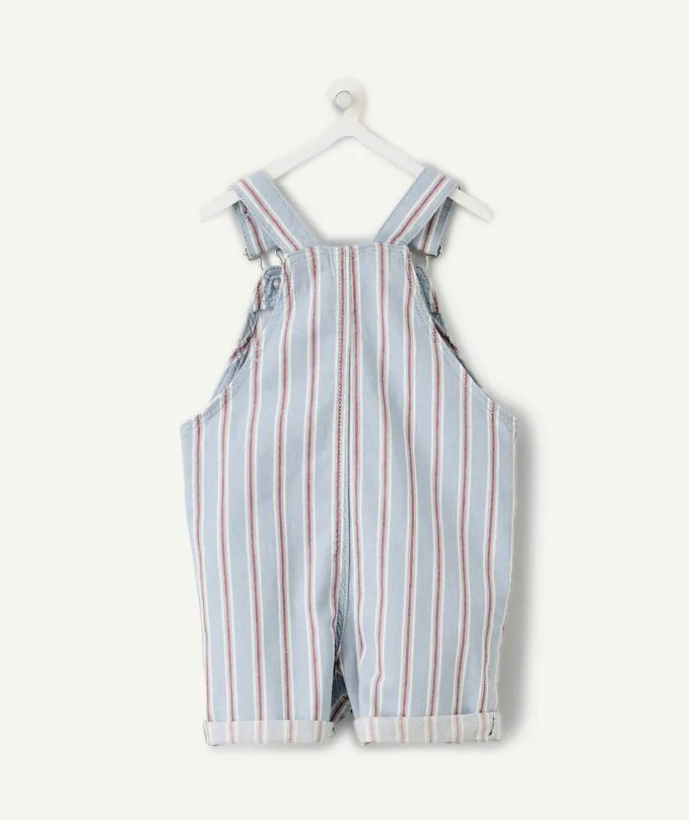 Salopette bébé garçon rayée