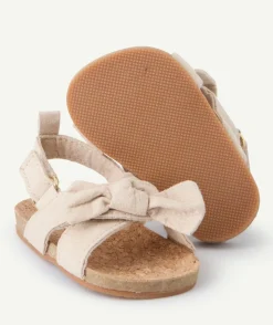 Sandales bébé fille beige