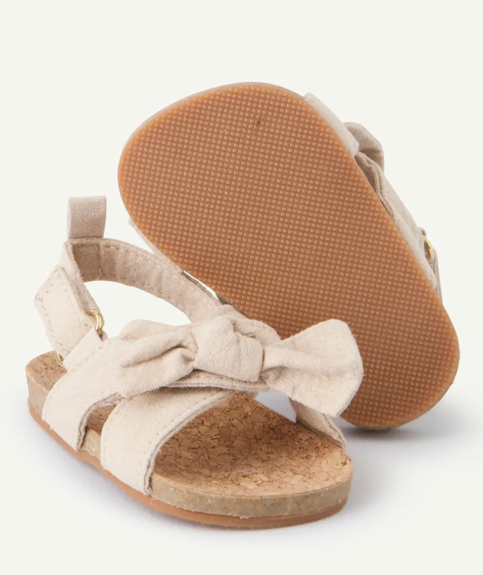 Sandales bébé fille beige
