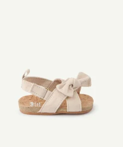 Sandales bébé fille beige
