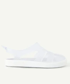 Sandales bébé fille blanches pour la plage