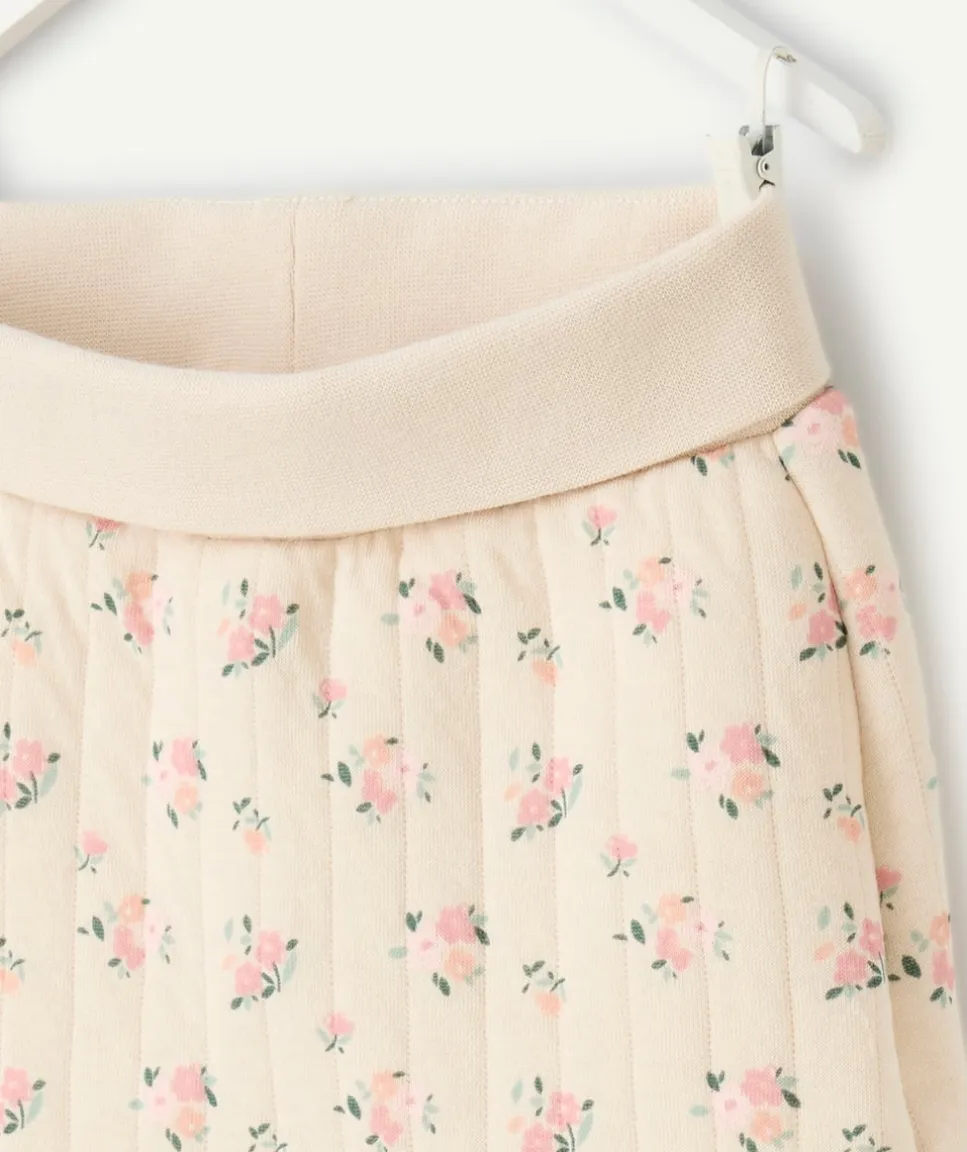 Sarouel naissance fille imprimé floral