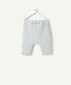 Sarouel naissance garçon gris chiné
