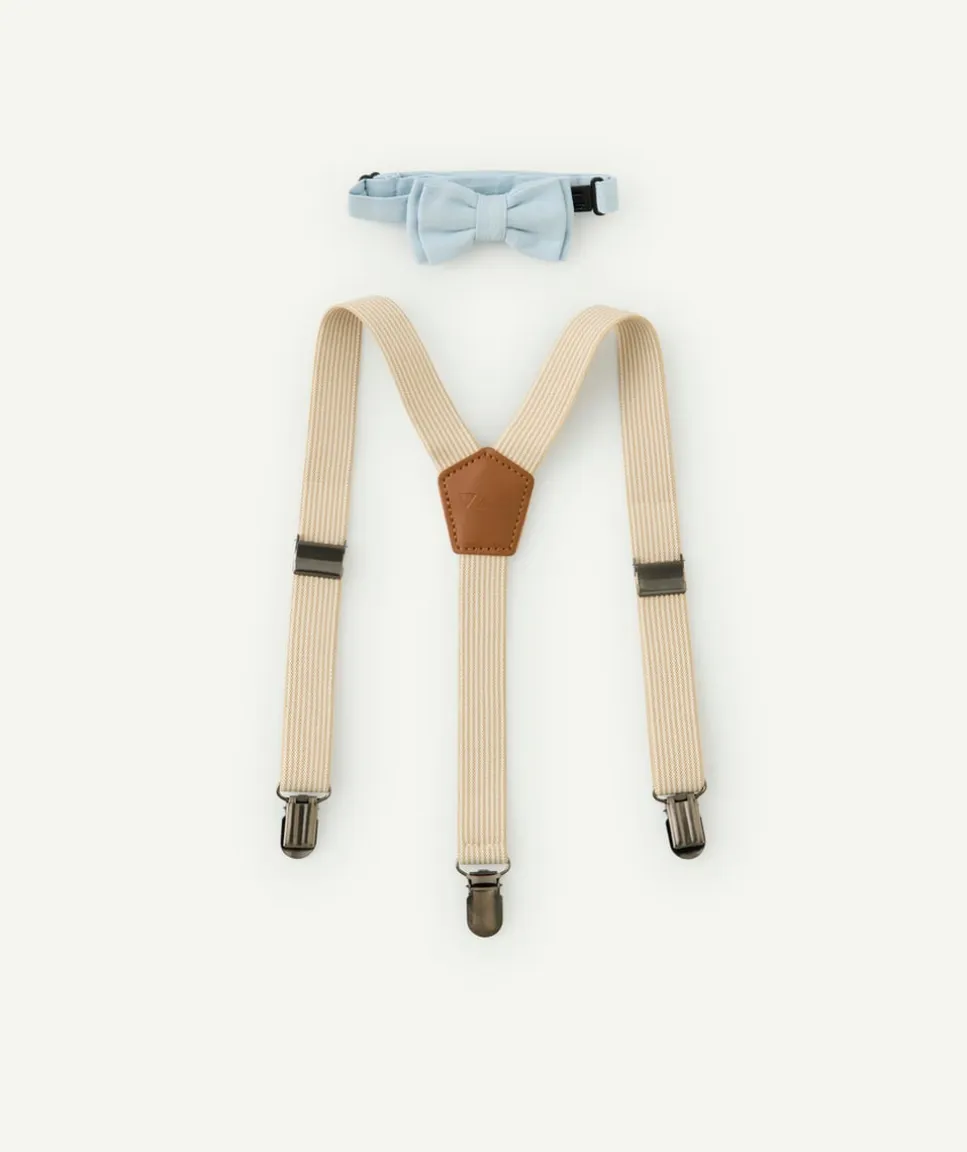 Set de bretelles et nœud papillon bébé garçon