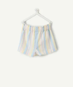Short bébé fille rayé