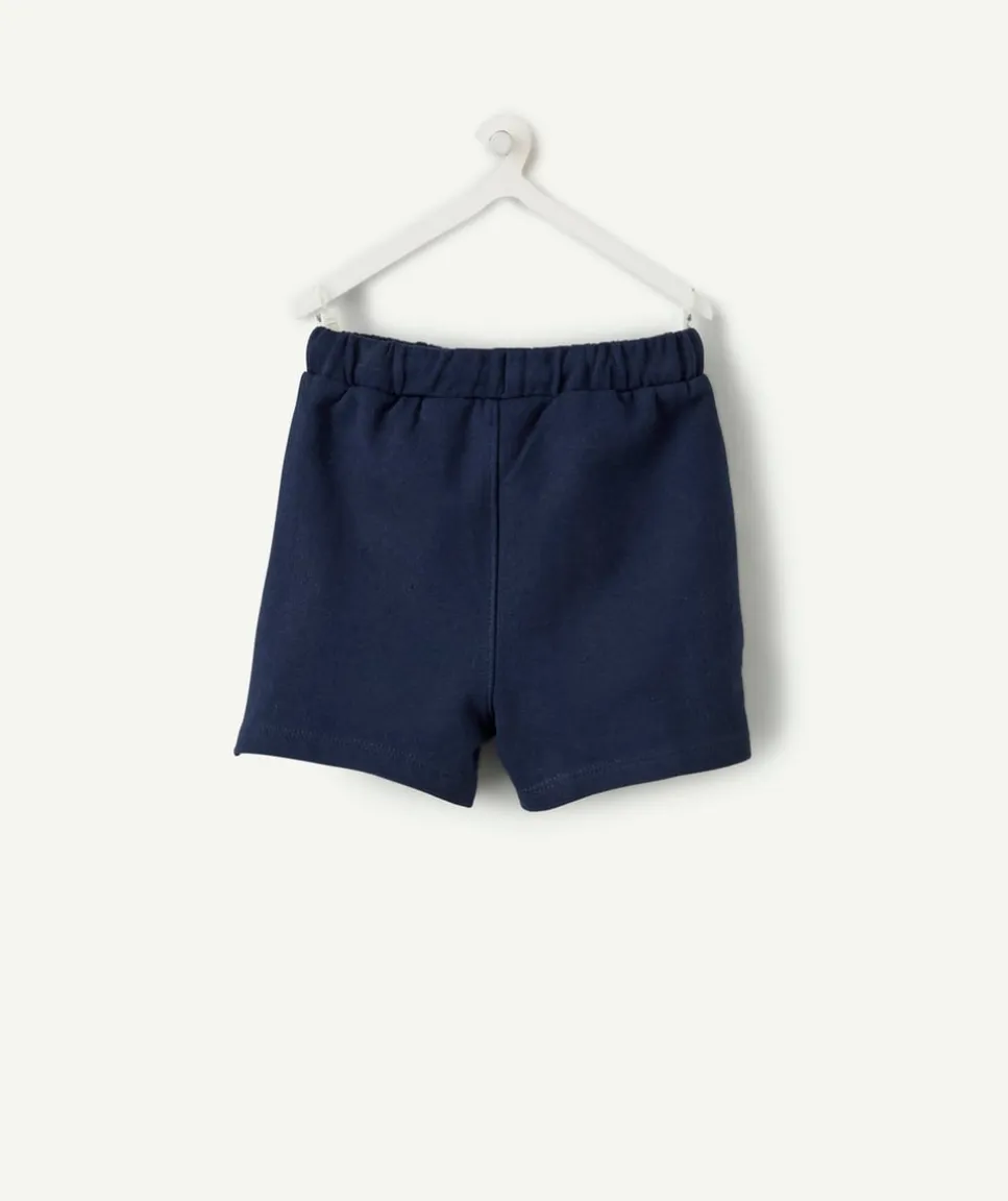 Short bébé garçon bleu marine