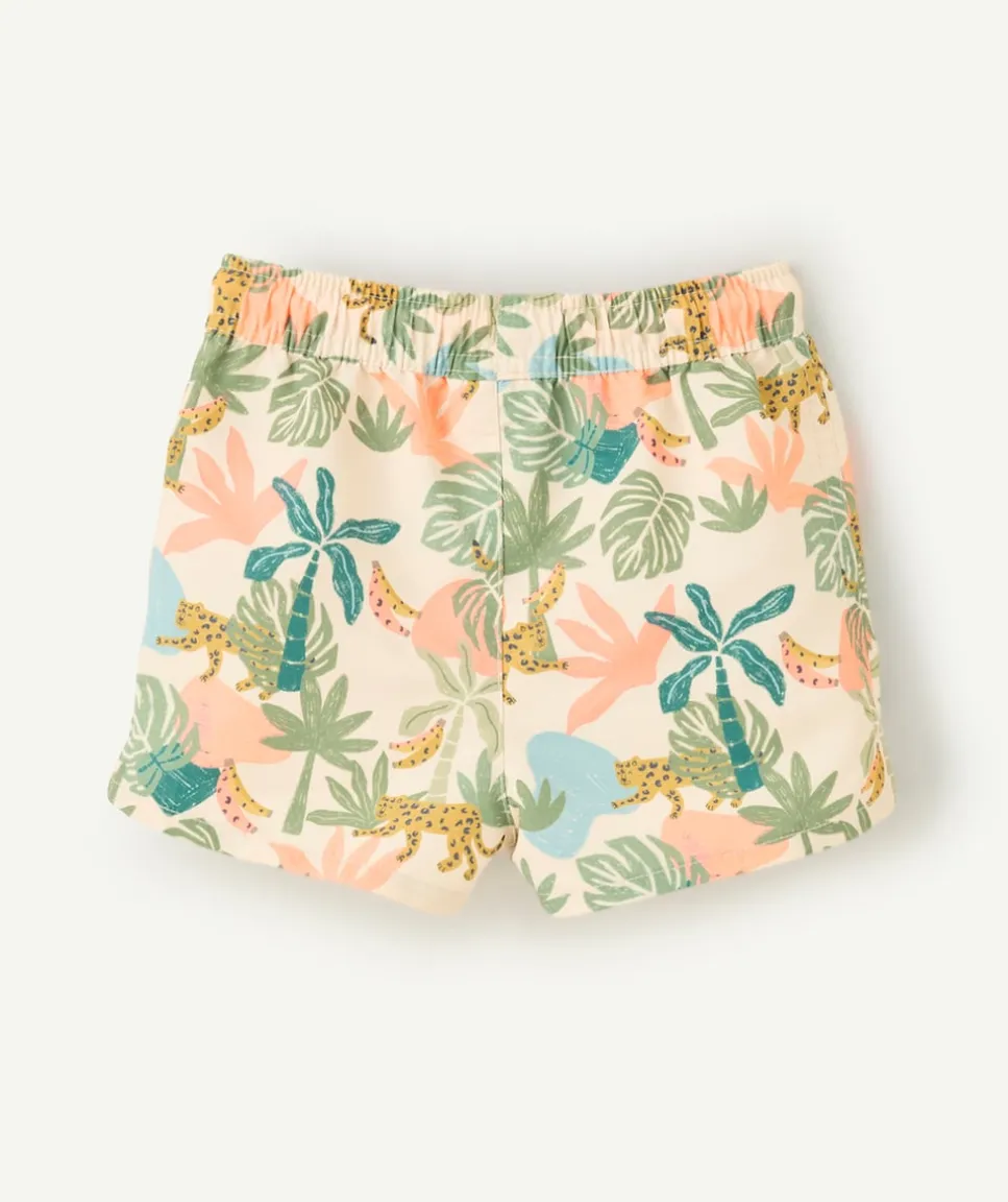 Short de bain bébé garçon imprimé tropical
