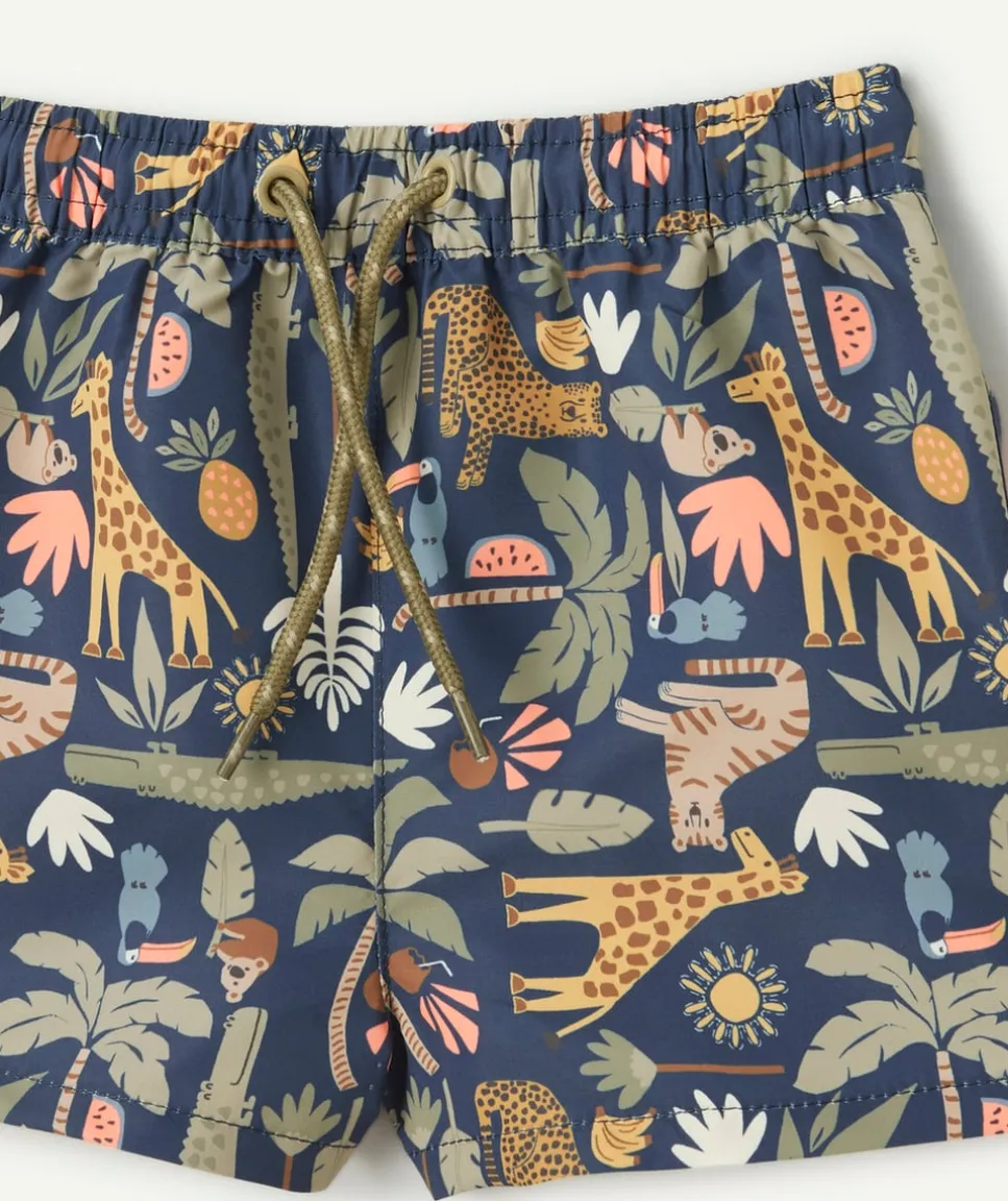 Short de bain jungle bébé garçon