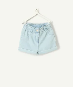 Short en jean bébé fille