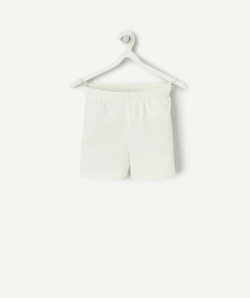 Short fille blanc