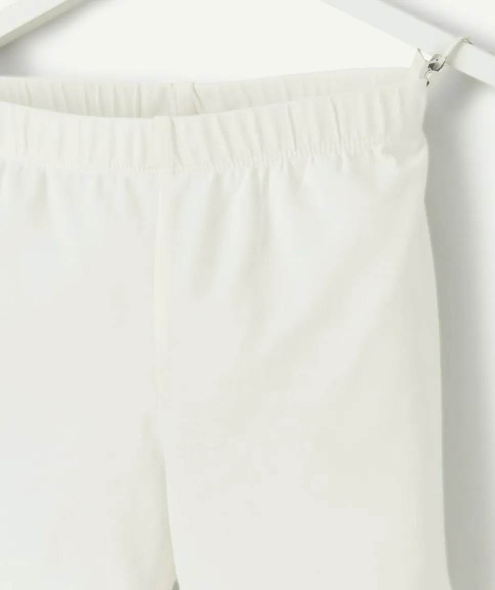 Short fille blanc