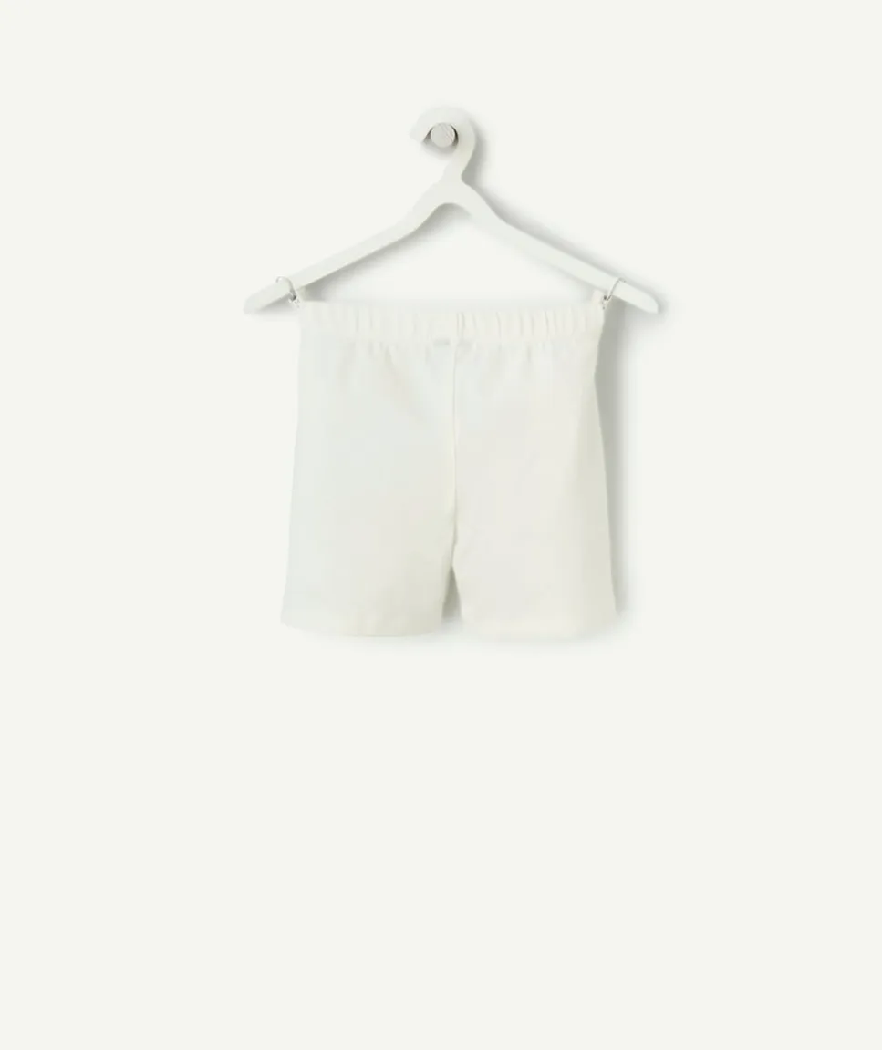 Short fille blanc