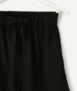 Short fille relax noir