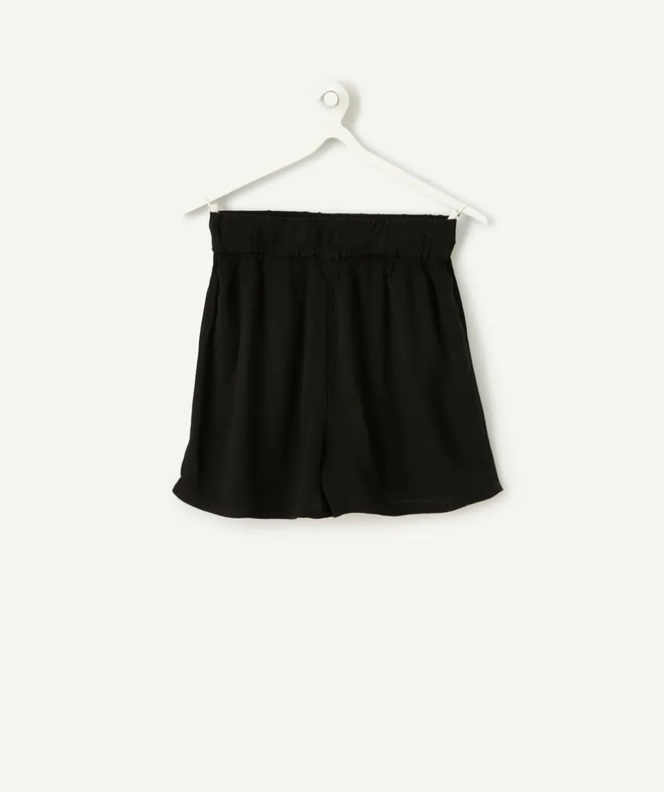 Short fille relax noir