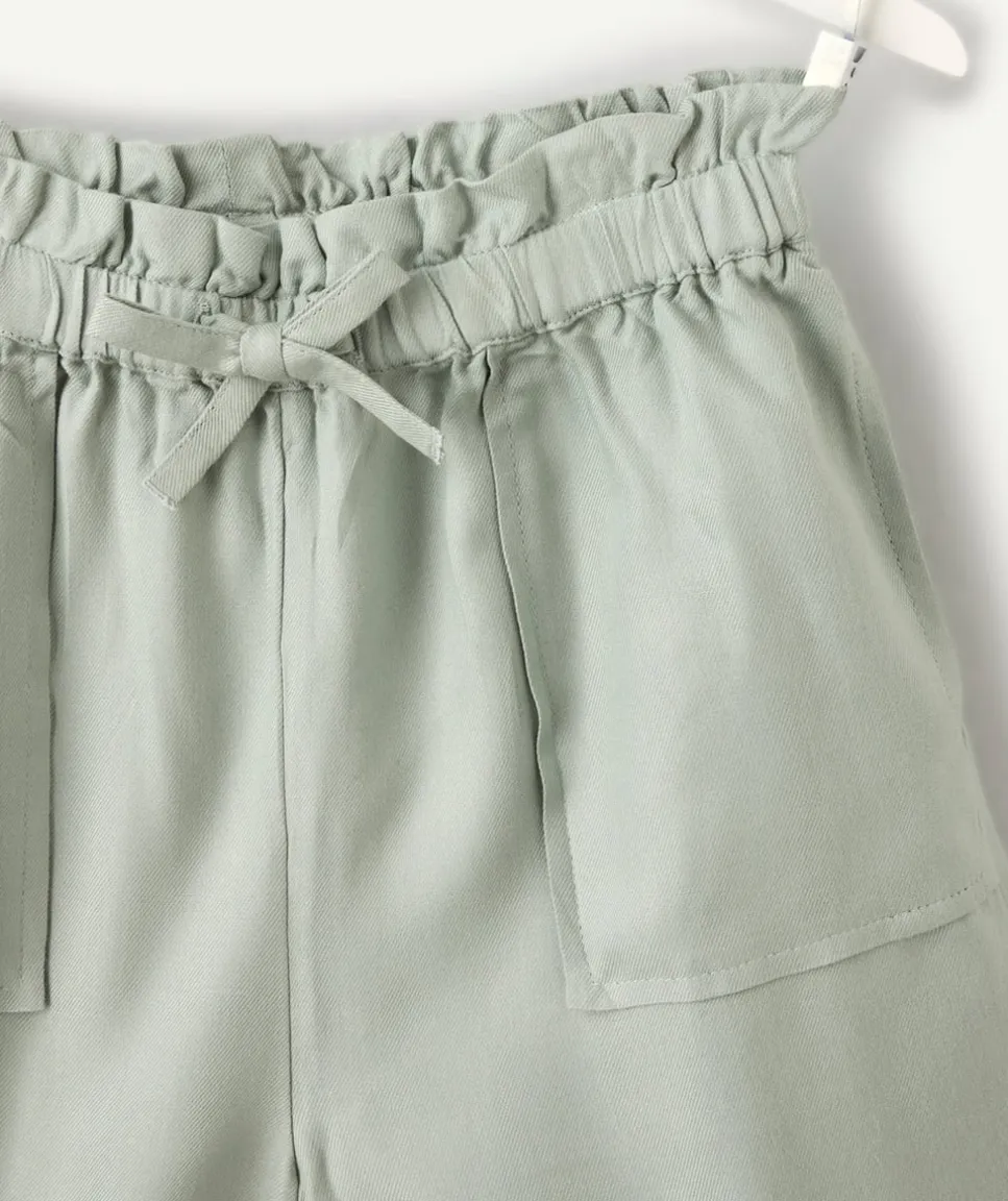 Short fille vert