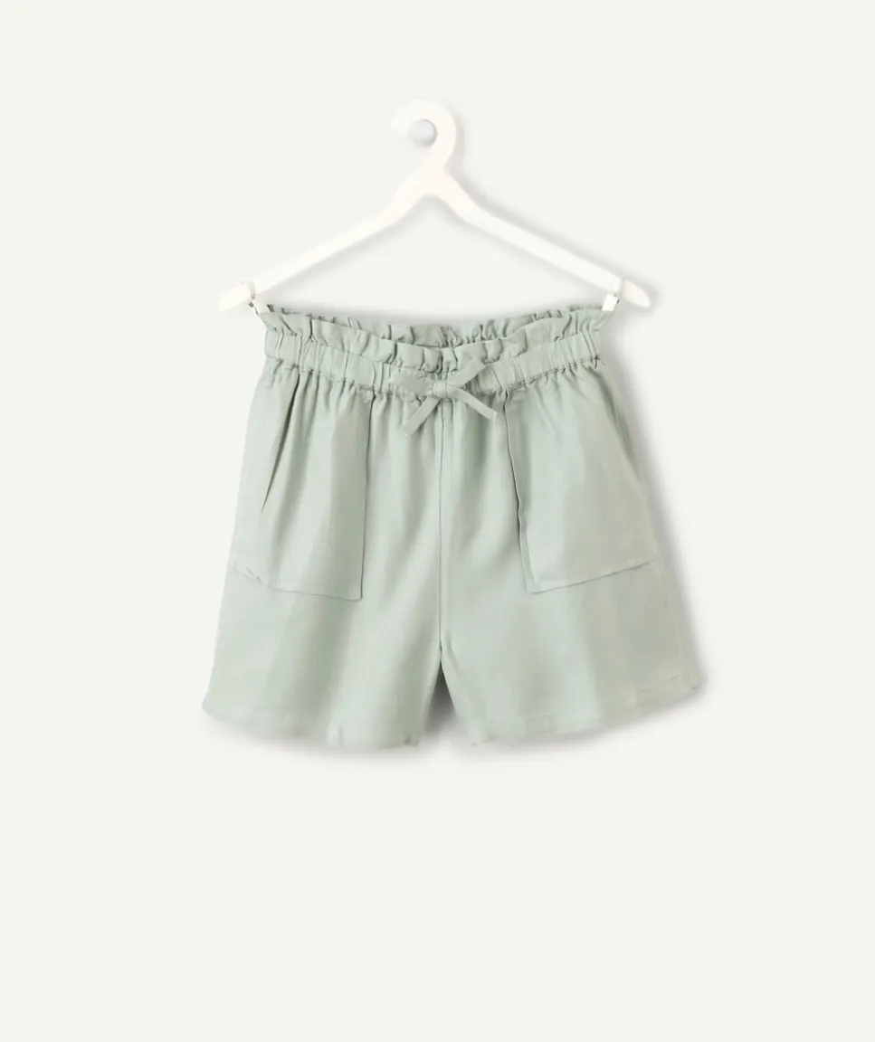 Short fille vert