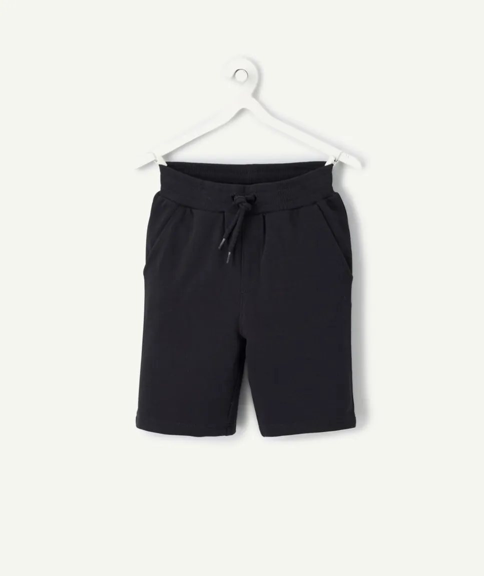 Short garçon noir décontracté