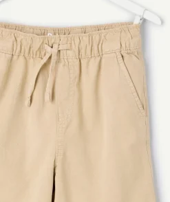 Short garçon relax beige