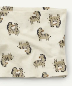 Snood bébé garçon imprimé zèbres