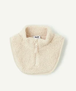 Snood bébé garçon polaire crème