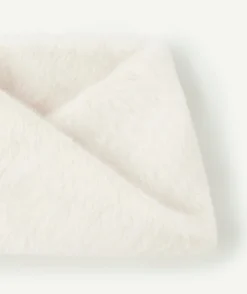 Snood croisé bébé fille blanc