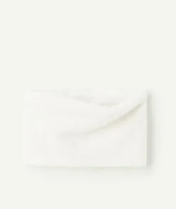 Snood fille en fausse fourrure blanc