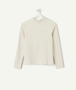 Sous-pull fille blanc