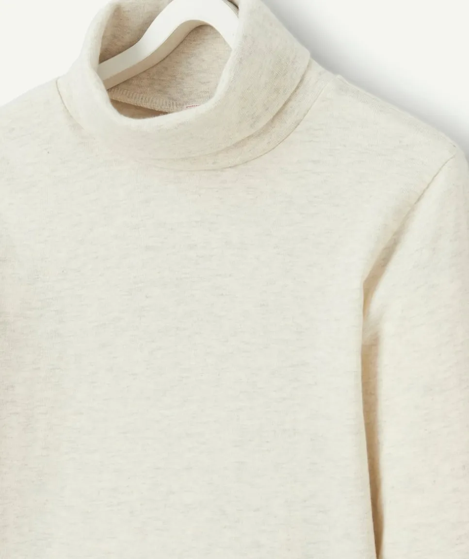 Sous-pull garçon écru