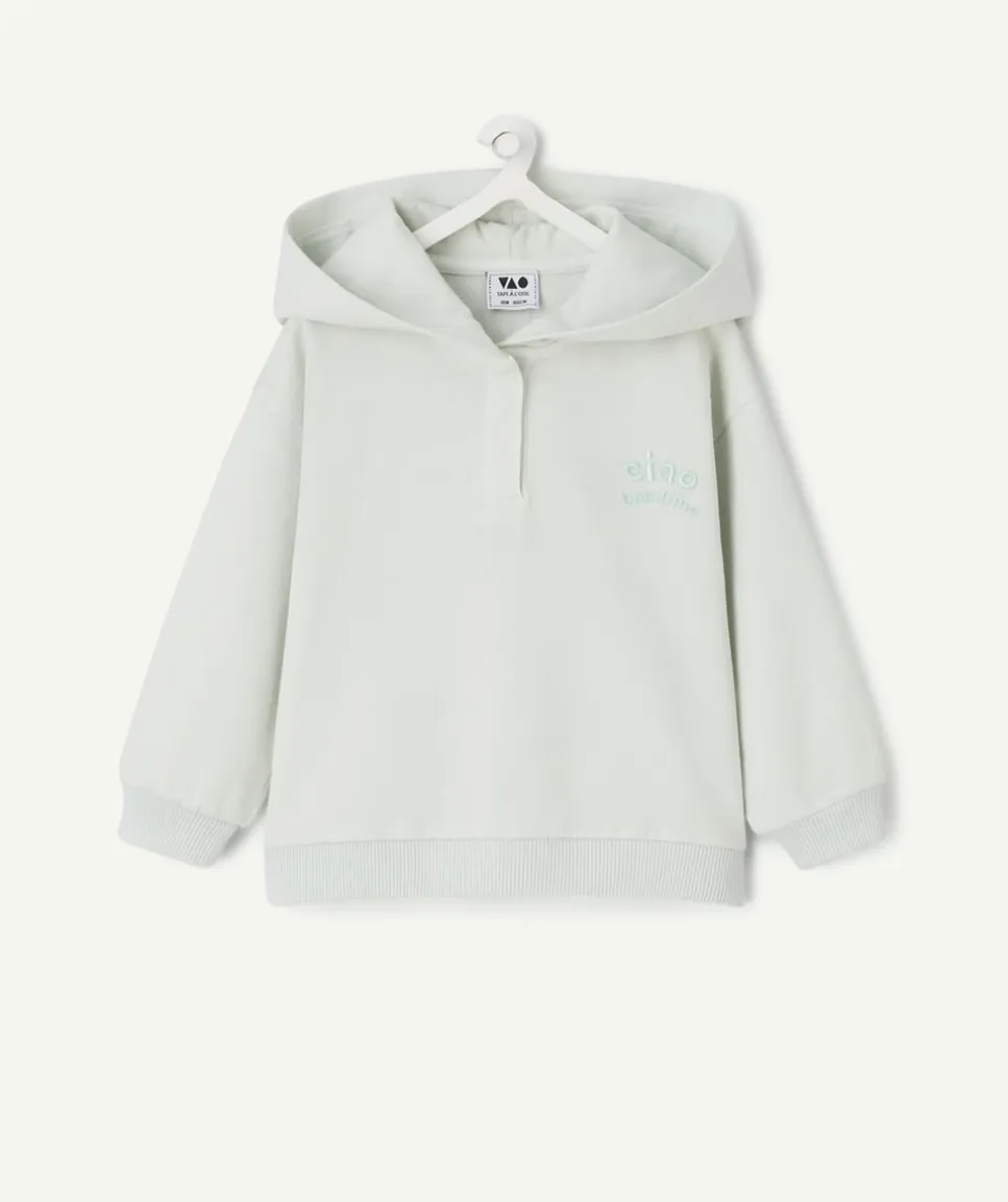 Sweat bébé garçon imprimé message
